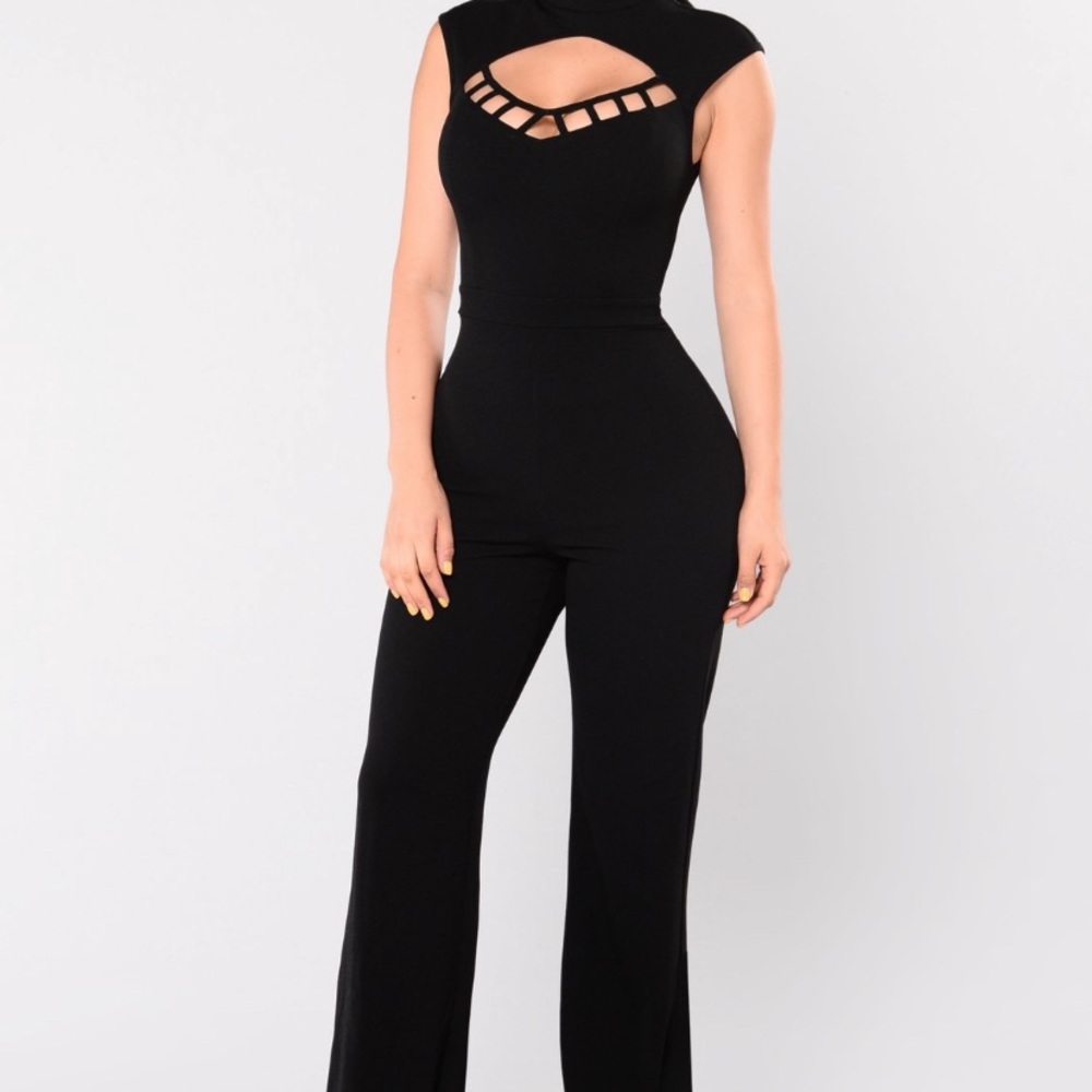 Black jumpsuit